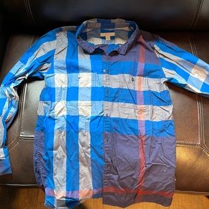 Boys Burberry shirt 14Y